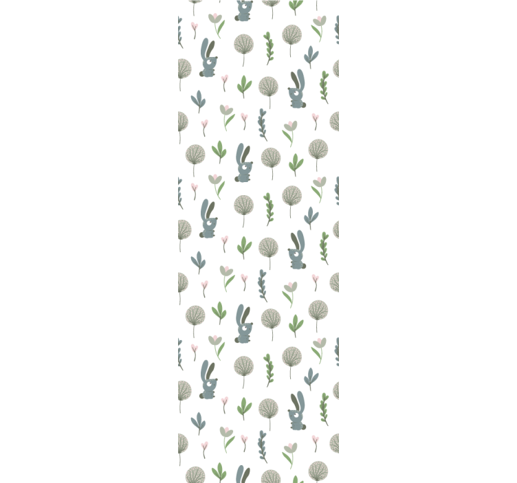 Genç odası stor perde - dandelion çizgi film - TenStickers