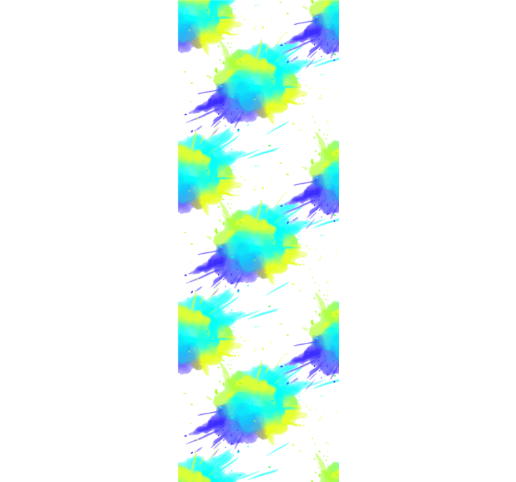 Genç odası stor perde büyük patlama - TenStickers
