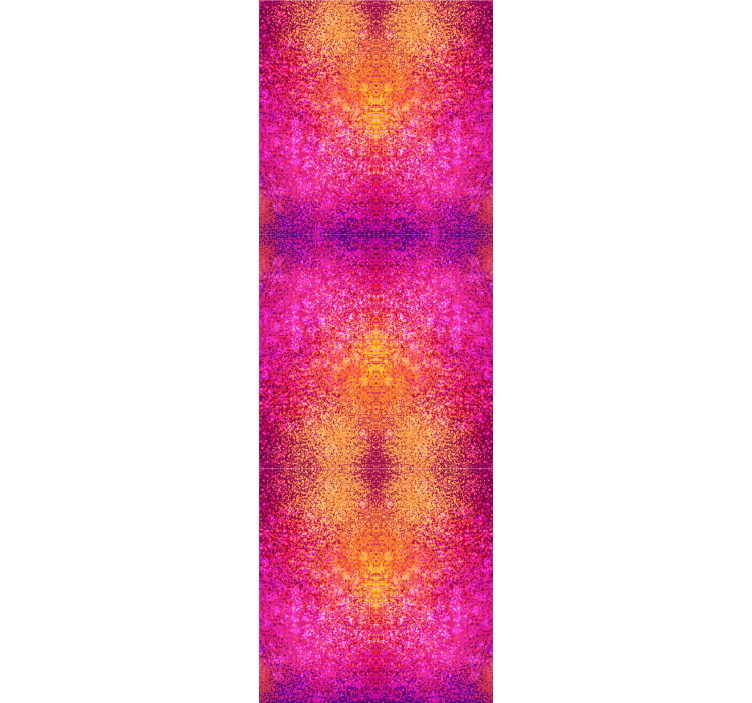 Genç odası stor perde - patlayan renkler - TenStickers