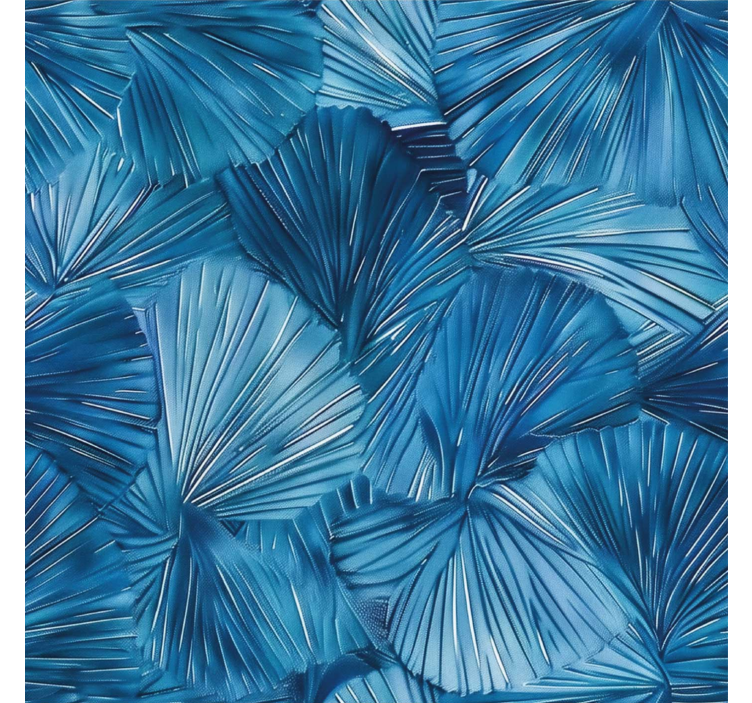 Mavi stor perde - mavi görsel noktalar - TenStickers