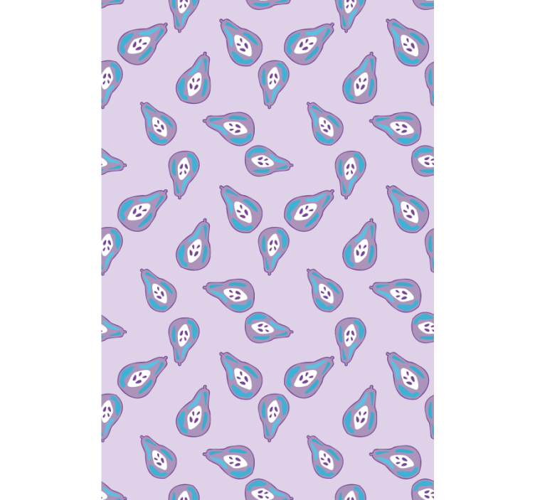 Armut desen meyve ve sebze Stor perde - TenStickers