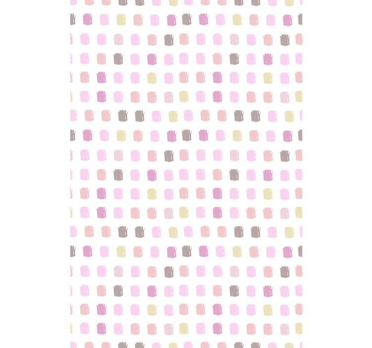 Pembe tonları boyama vuruşları nordic Stor perde - TenStickers