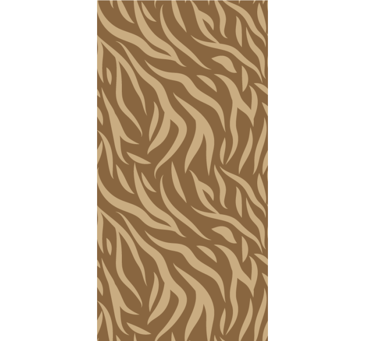 Doğal dalga desenleri doku ve desen stor perde - TenStickers