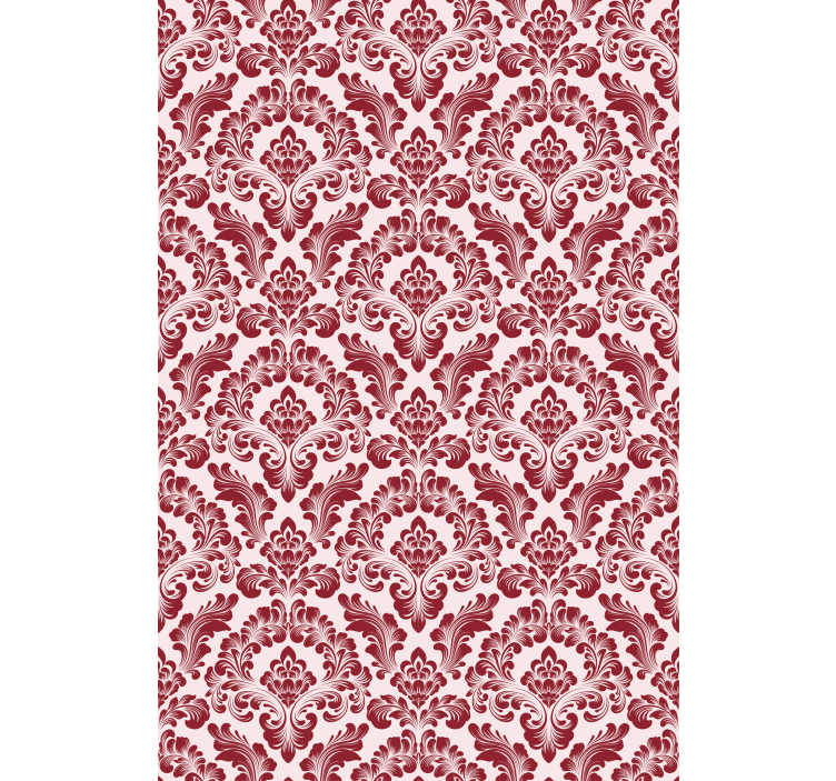 Zarif botanik unsurlar zarif stor perde - TenStickers