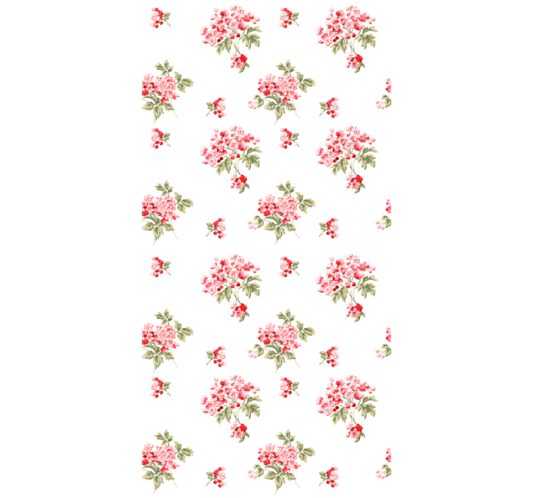 Vintage zarif düzenleme oturma odası stor perde - TenStickers