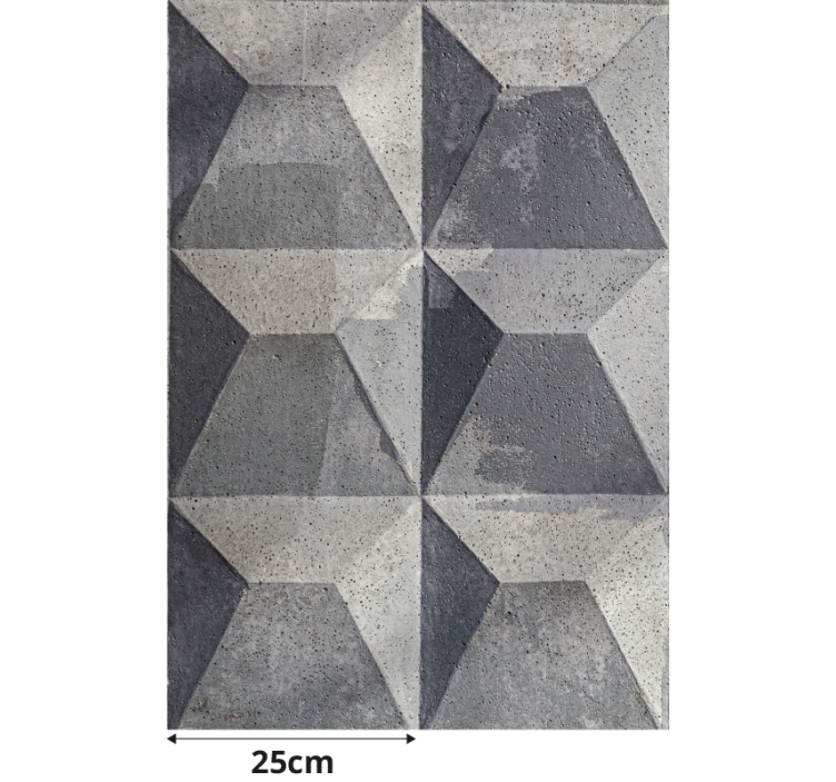 "béton brut" doku ve desen perdesi - TenStickers