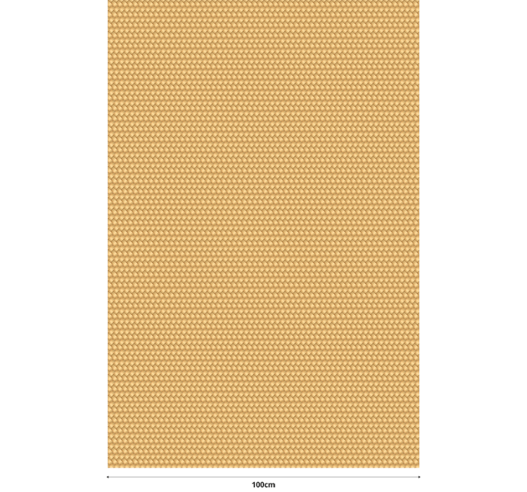 Hasır doku ve desen Stor perde - TenStickers