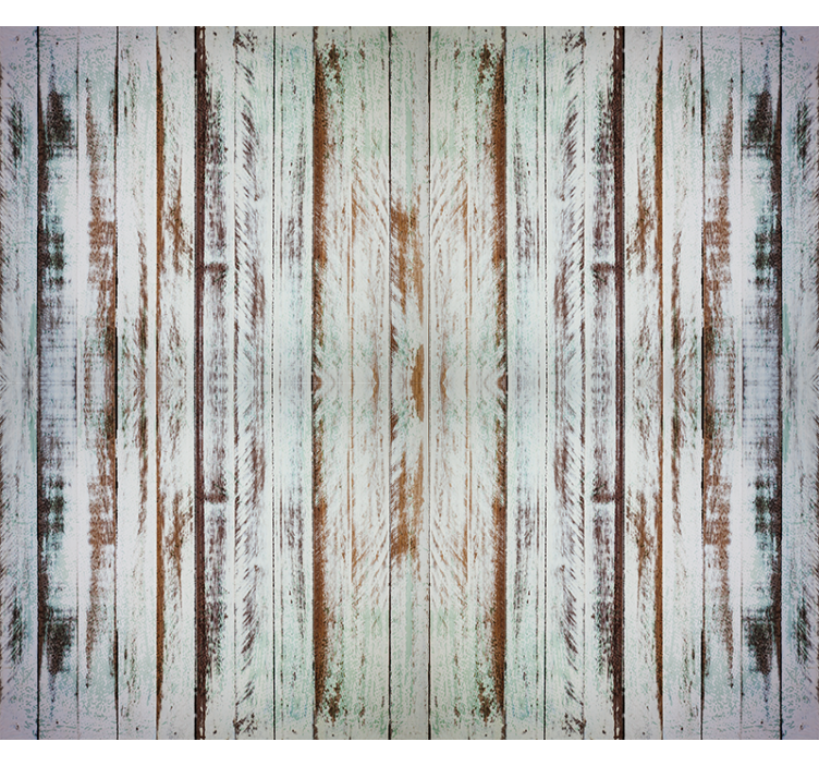 Ahşap doku ve desen Stor perde sıyırma - TenStickers