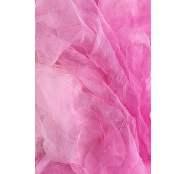 Pembe Kumaş Doku ana yatak odası için stor perde - TenStickers