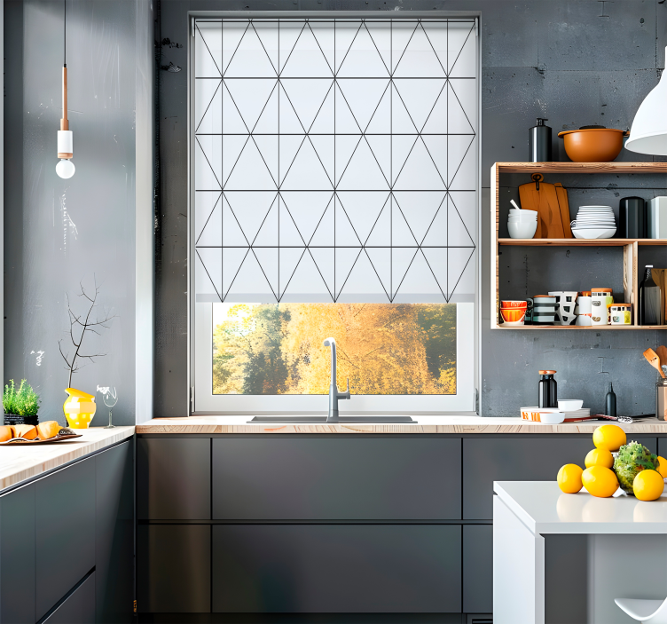 Minimalist tarz iskandinav stor perde - TenStickers