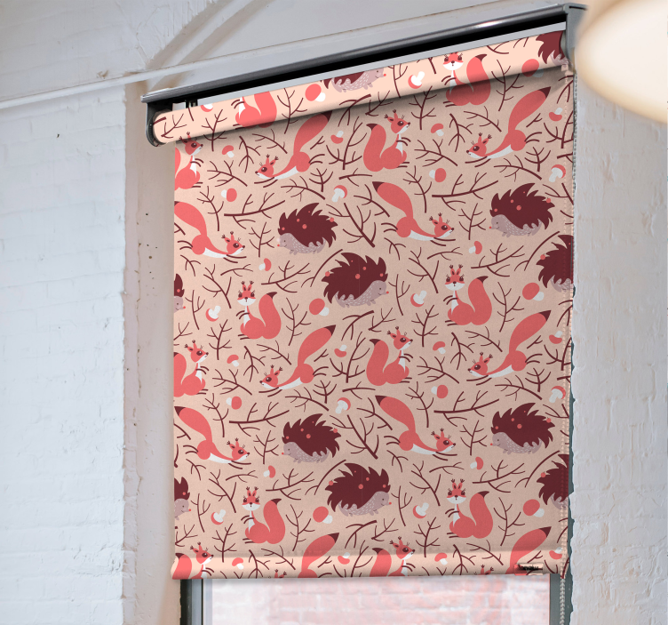 Sincap ve kirpi nordic blind - TenStickers