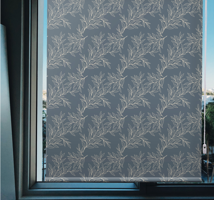 Söğüt dalları "yeni nostalji tarzı" ağaç Stor perdeler - TenStickers