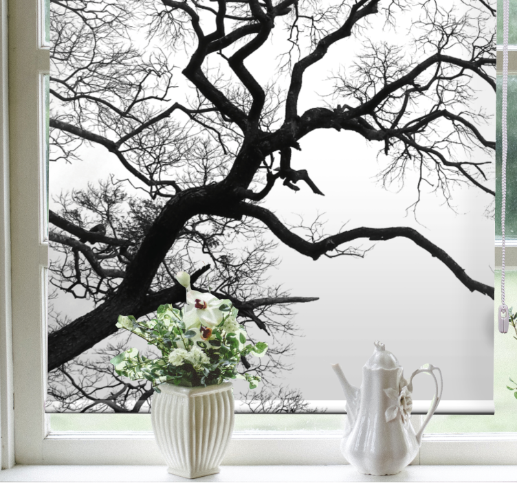 Tek ağaç dalı kopması Stor perde boyama - TenStickers