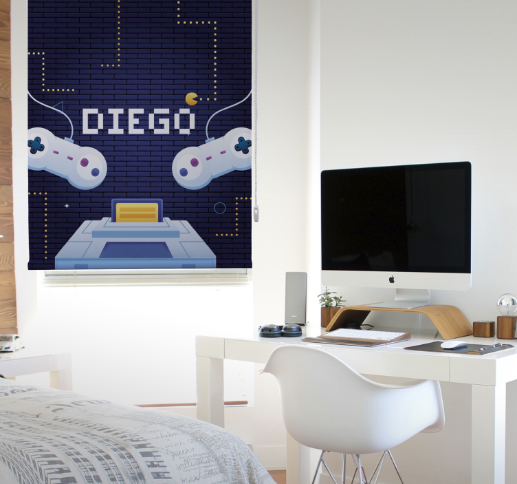 Video oyunları özel baskılı pencere gölgeliği - TenStickers