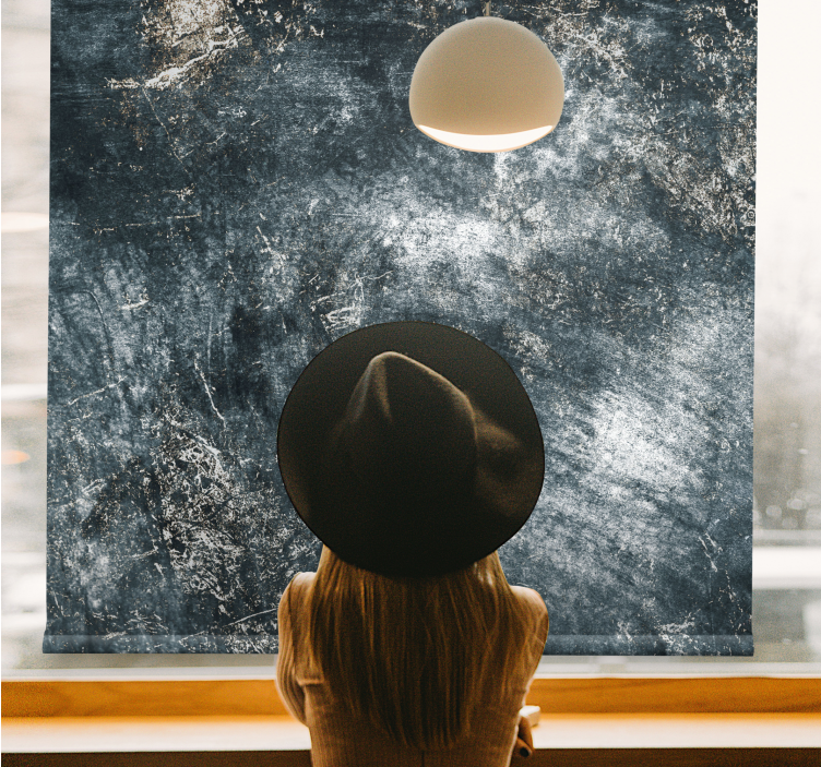 Zarif dokulu yüzey doku ve desen stor perde - TenStickers