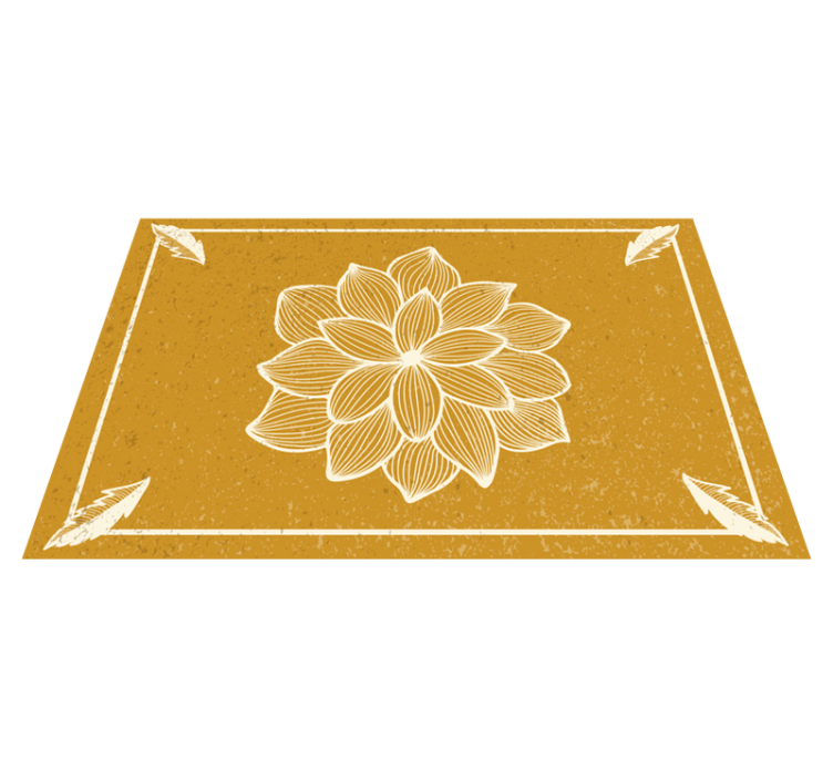 Orijinal amerikan servis zarif botanik desen - TenStickers