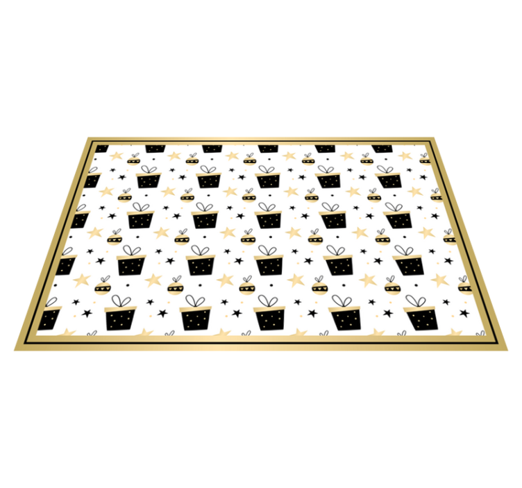 Noel amerikan servis hediye deseni - TenStickers