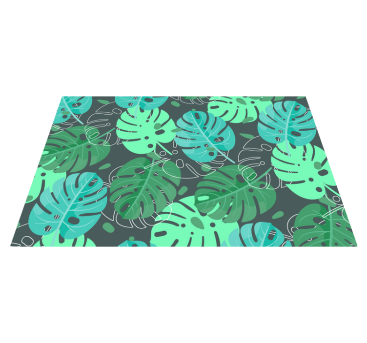 Monstera deliciosa orijinal placemats - TenStickers