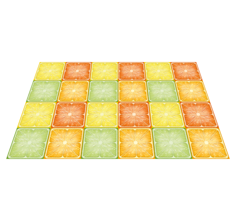 Orijinal amerikan servis narenciye dilimi deseni - TenStickers