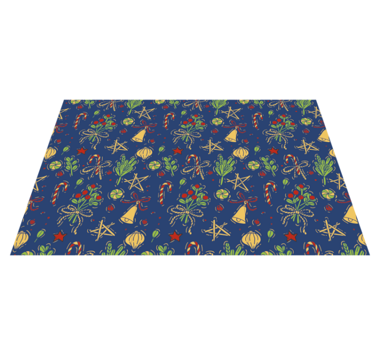 Noel amerikan servis - noel temalı masa düzeni - TenStickers