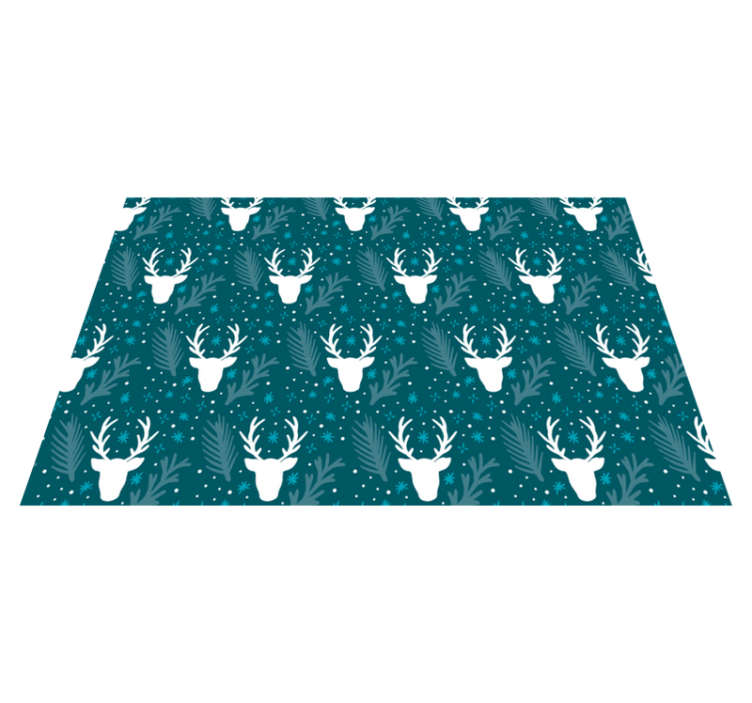 Noel amerikan servis - Şık tatil sofrası düzeni - TenStickers