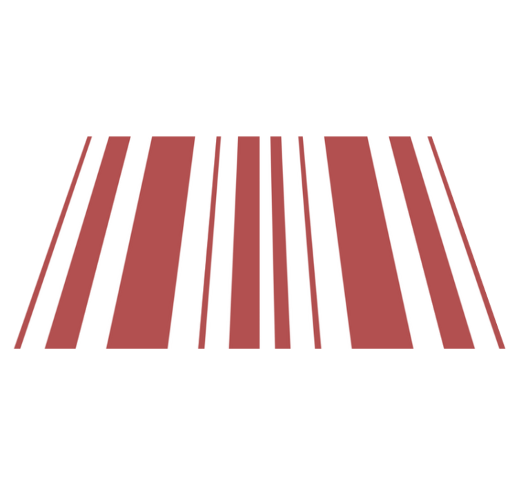 Doku efekti amerikan servis - Çizgili renk deseni - TenStickers