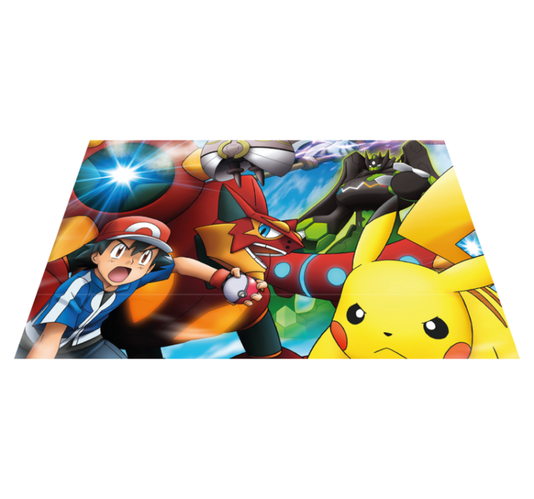 Pokemon karakterleri vinil placemats - TenStickers