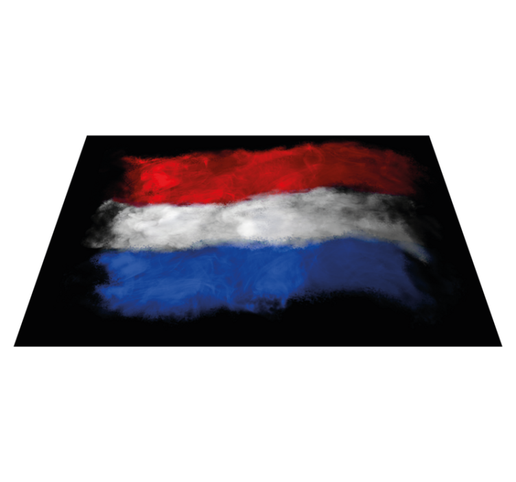 Hollanda bayrağı vinil placemats - TenStickers