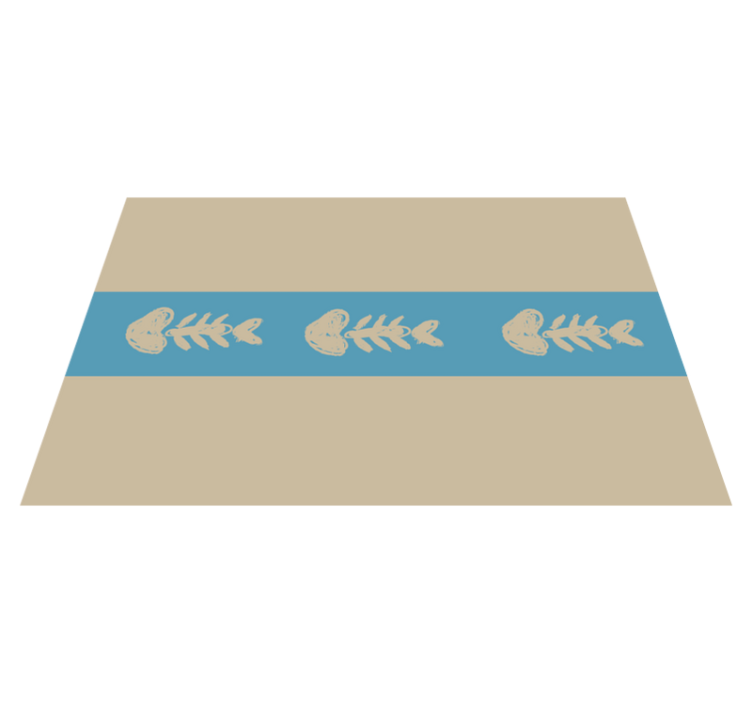 Orijinal amerikan servis - eşsiz balık kemiği deseni - TenStickers