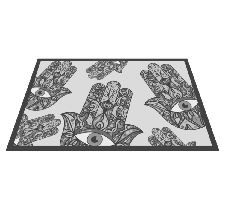 Gri set masa modern placemats - TenStickers