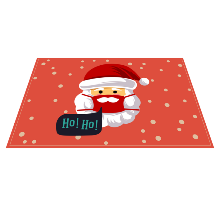 Noel amerikan servis santa claus neşesi - TenStickers
