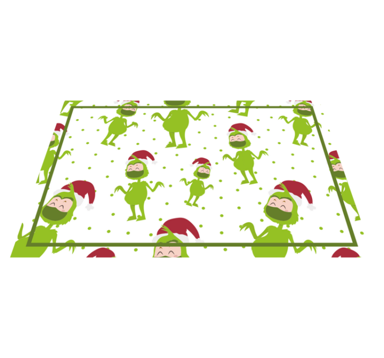 Noel amerikan servis neşeli grinch karakterleri - TenStickers