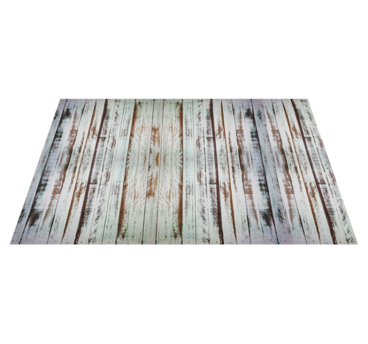 Ahşap dokulu placemats sıyırma - TenStickers