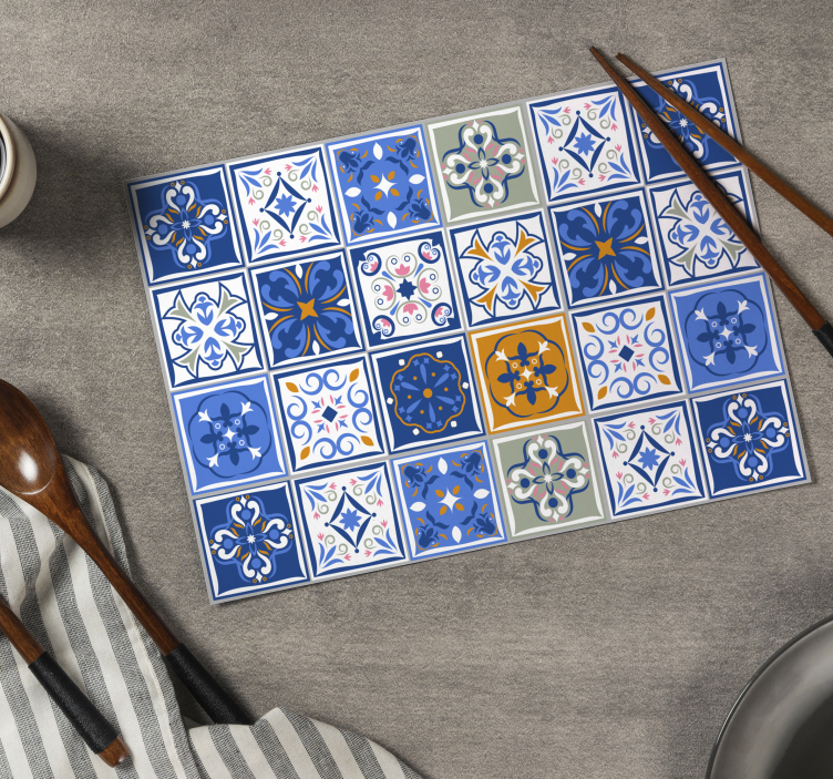 Portekiz stili orijinal amerikan servis - TenStickers