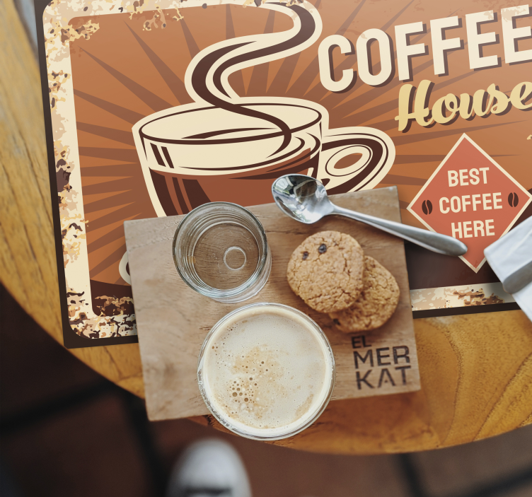 Vintage orijinal servis altlıklarını işaretler - TenStickers