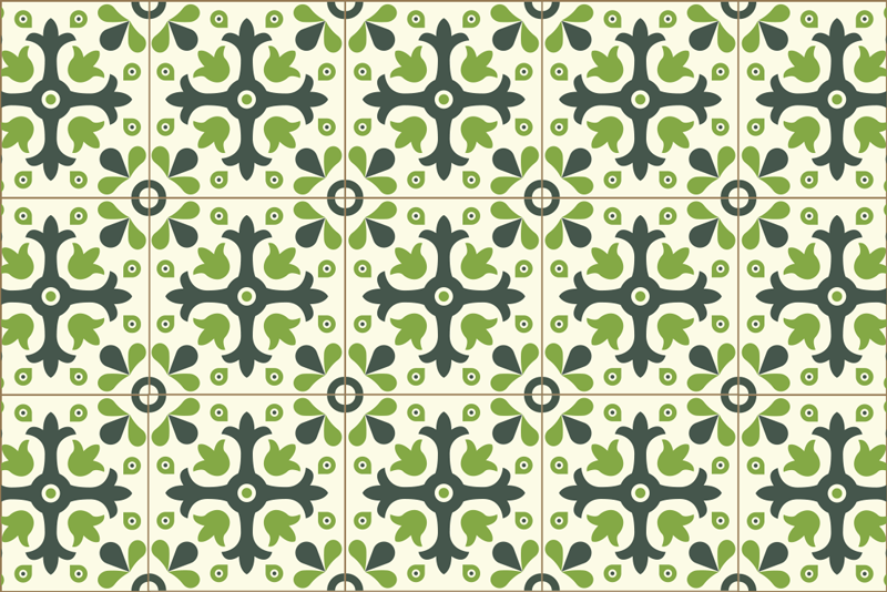 Yeşil hidrolik orijinal amerikan servis - TenStickers