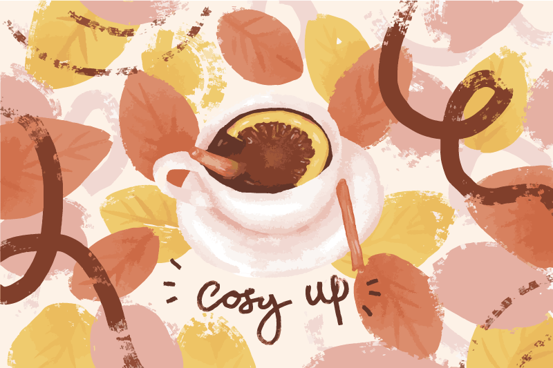 Orijinal amerikan servis sıcak kahve fincanı - TenStickers