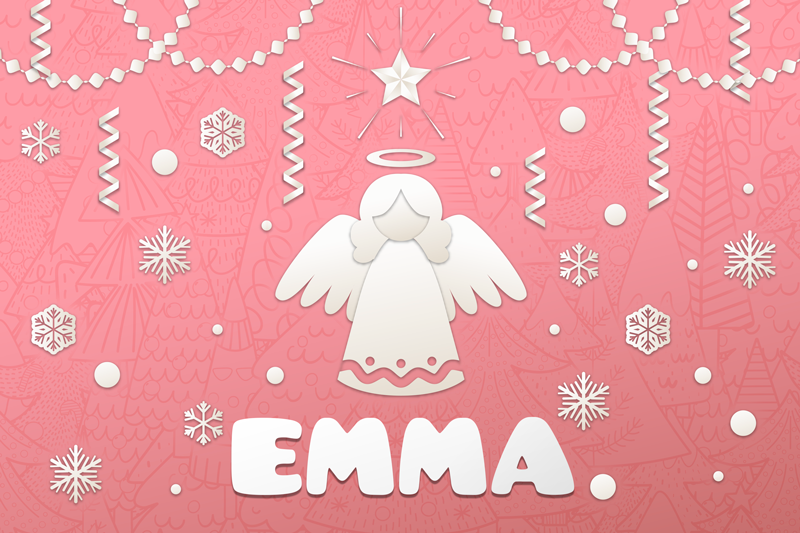 Noel amerikan servis melek tatil teması - TenStickers