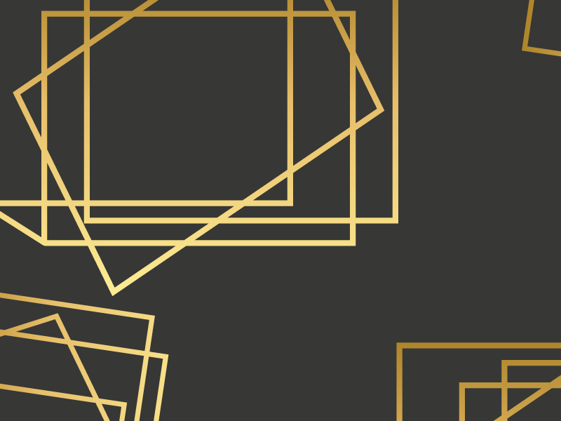 Geometrik şekiller zarif servis altlıkları - TenStickers