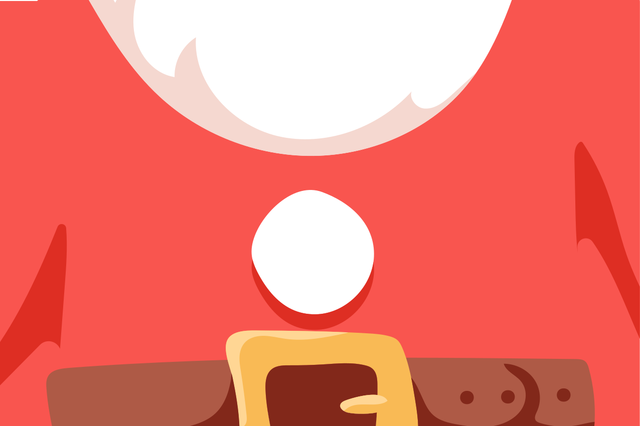 Noel amerikan servis santa claus tişörtü - TenStickers