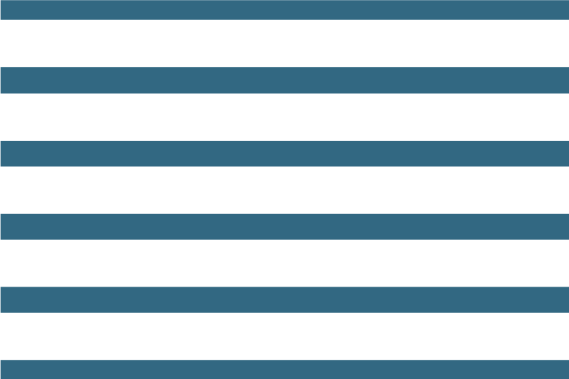 Modern amerikan servis - Çizgili masa yüzeyi - TenStickers