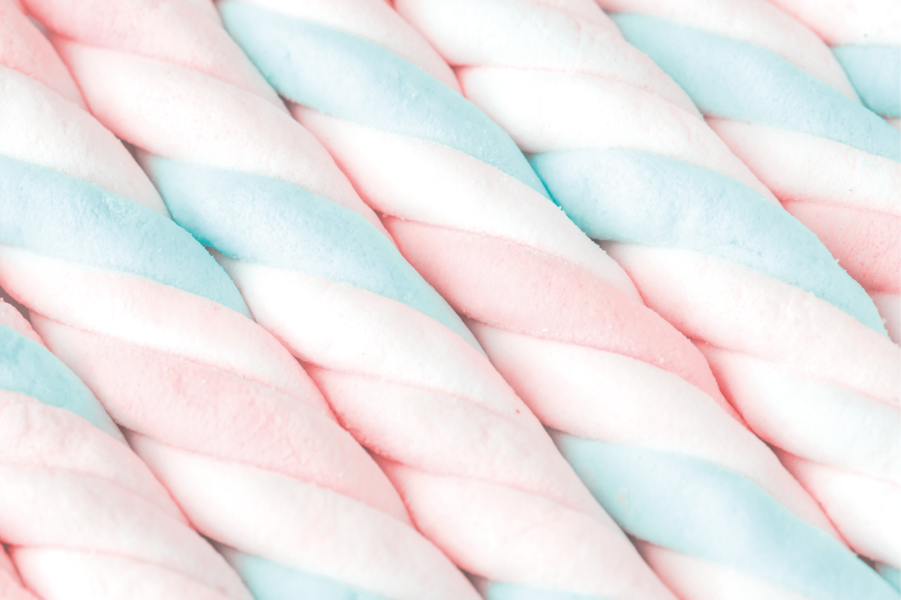 Orijinal amerikan servis kıvrımlı pamuk Şeker - TenStickers