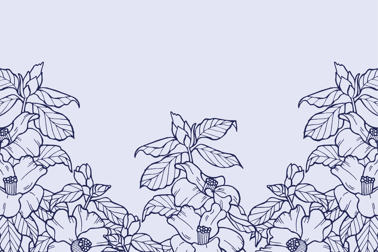 Orijinal amerikan servis Çiçekli kenar deseni - TenStickers