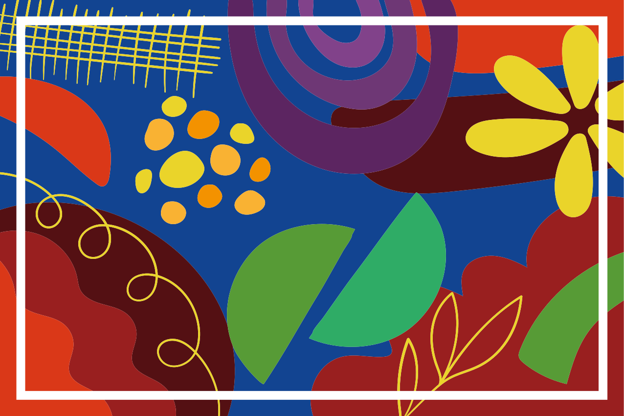 Orijinal amerikan servis - Çarpıcı geometrik motifler - TenStickers