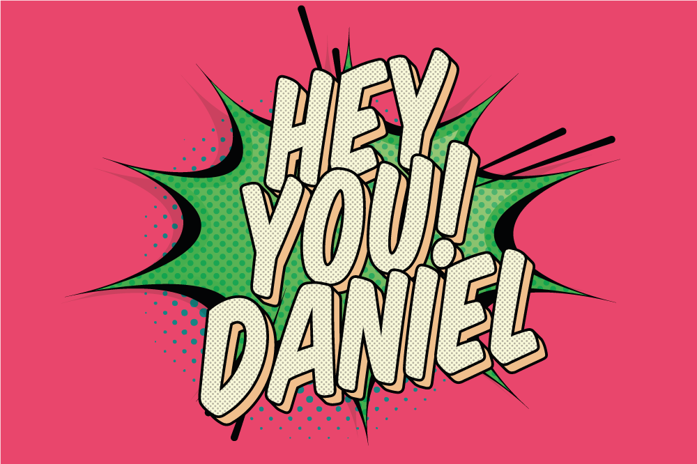 İsimli amerikan servis - merhaba sen! kişiye Özel - TenStickers