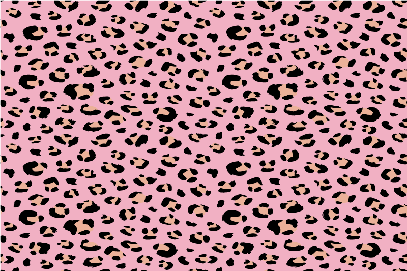 Orijinal amerikan servis leopar desenli aesthetic - TenStickers