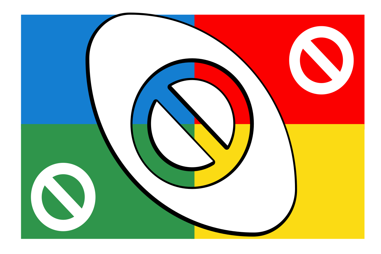 Modern amerikan servis - soyut renkli Şekil - TenStickers