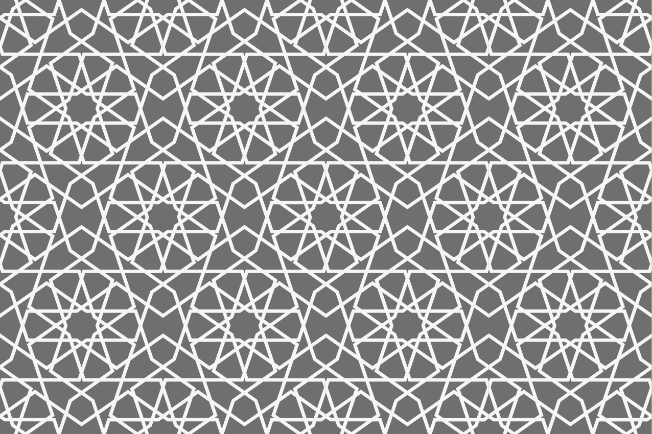 Doku efekti amerikan servis geometrik desen dikdörtgen - TenStickers