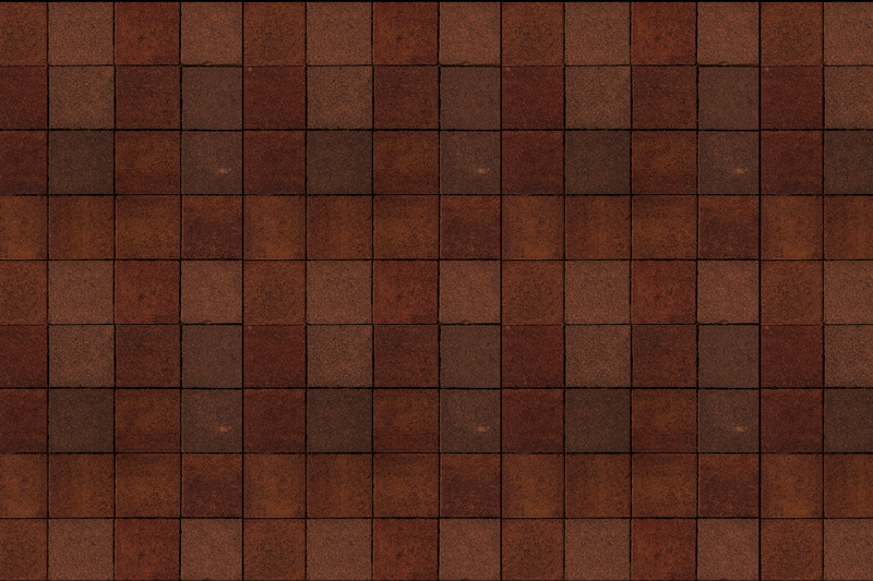 Doku efekti amerikan servis kare kahverengi desen - TenStickers