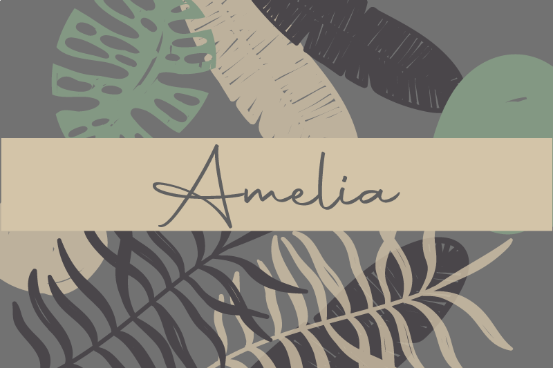 "boho" tarzı orman modern servis altlıkları - TenStickers